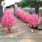 UVG small artificial peach blossom wooden tree wedding reception decorations selling products CHR166 supplier
