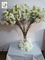 UVG Tree branches for centerpieces with white artificial cherry blossom indoor wedding use CHR091 supplier